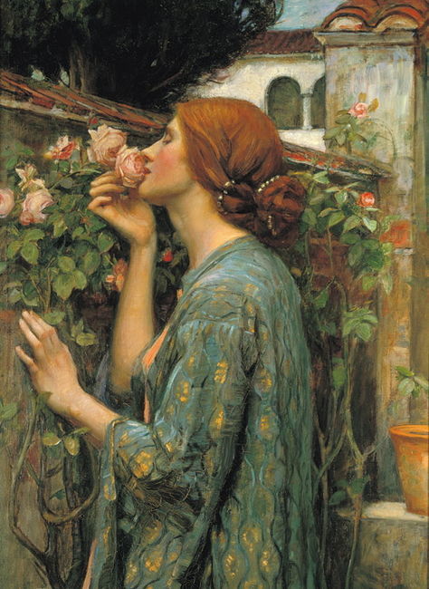 john william waterhouse_my_sweet_rose